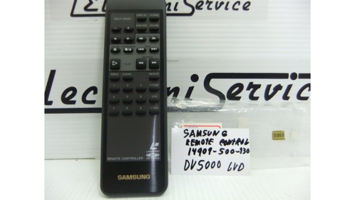 Samsung DV5000 remote control